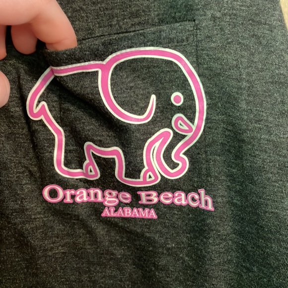 Orange beach summertime fun crop tee - Picture 2 of 4